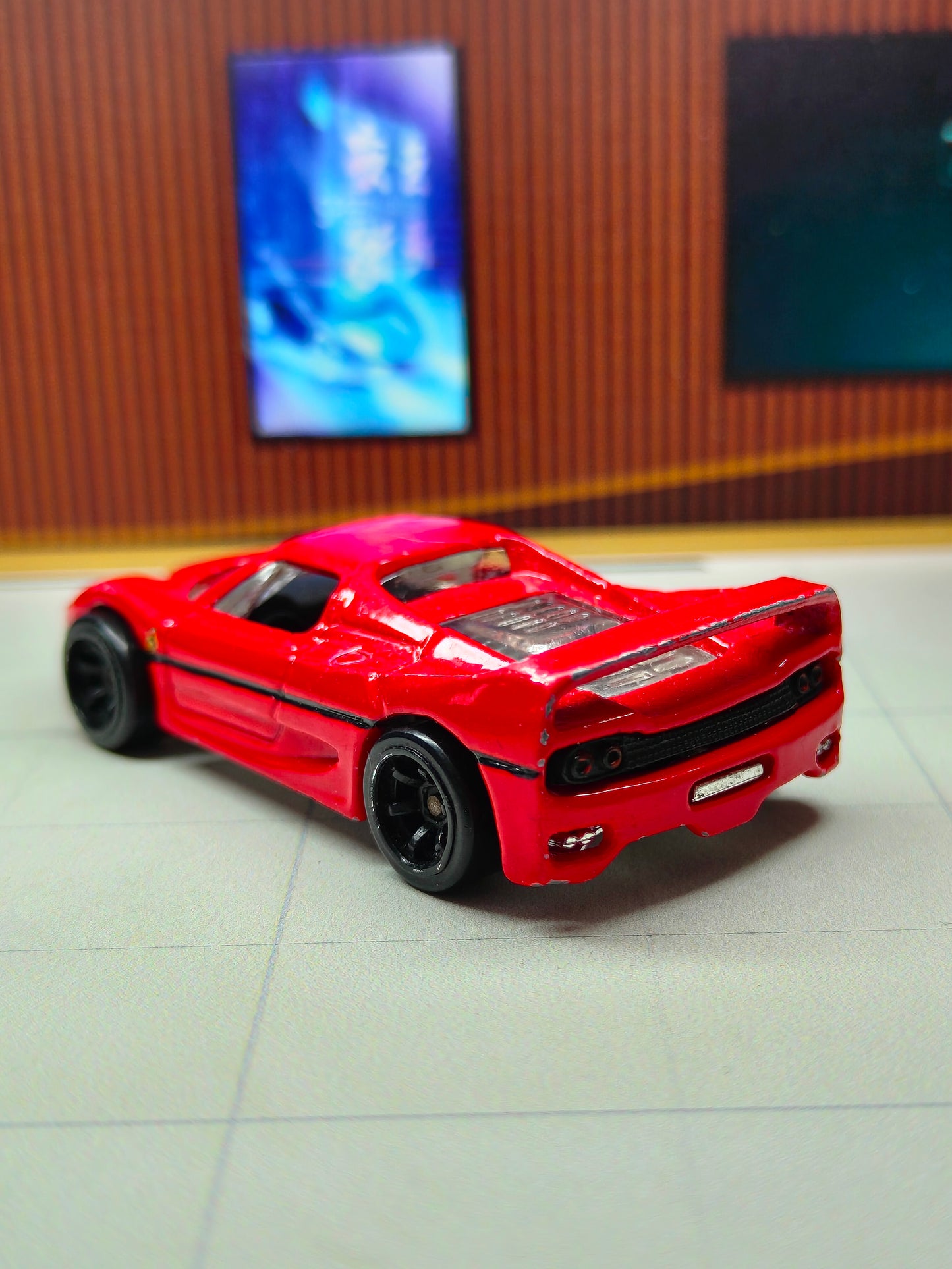 Hot wheels Ferrari F50 Speed machines