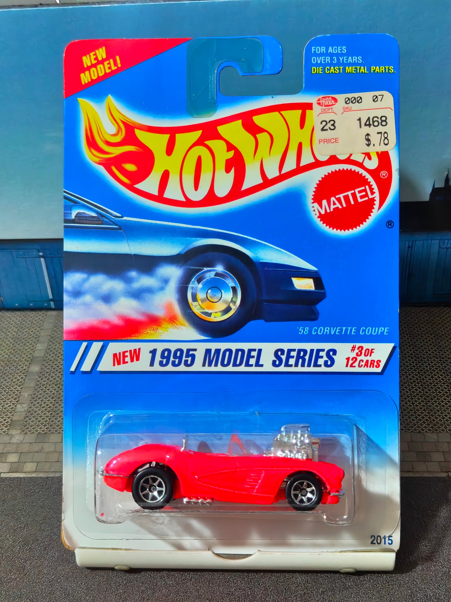 Hot wheels '58 Corvette Coupe