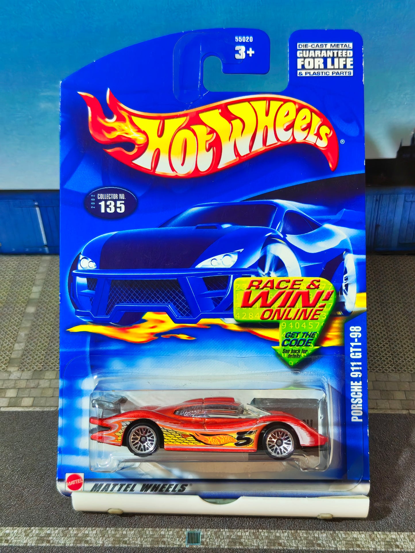 Hot wheels Porsche 911 GT1-98