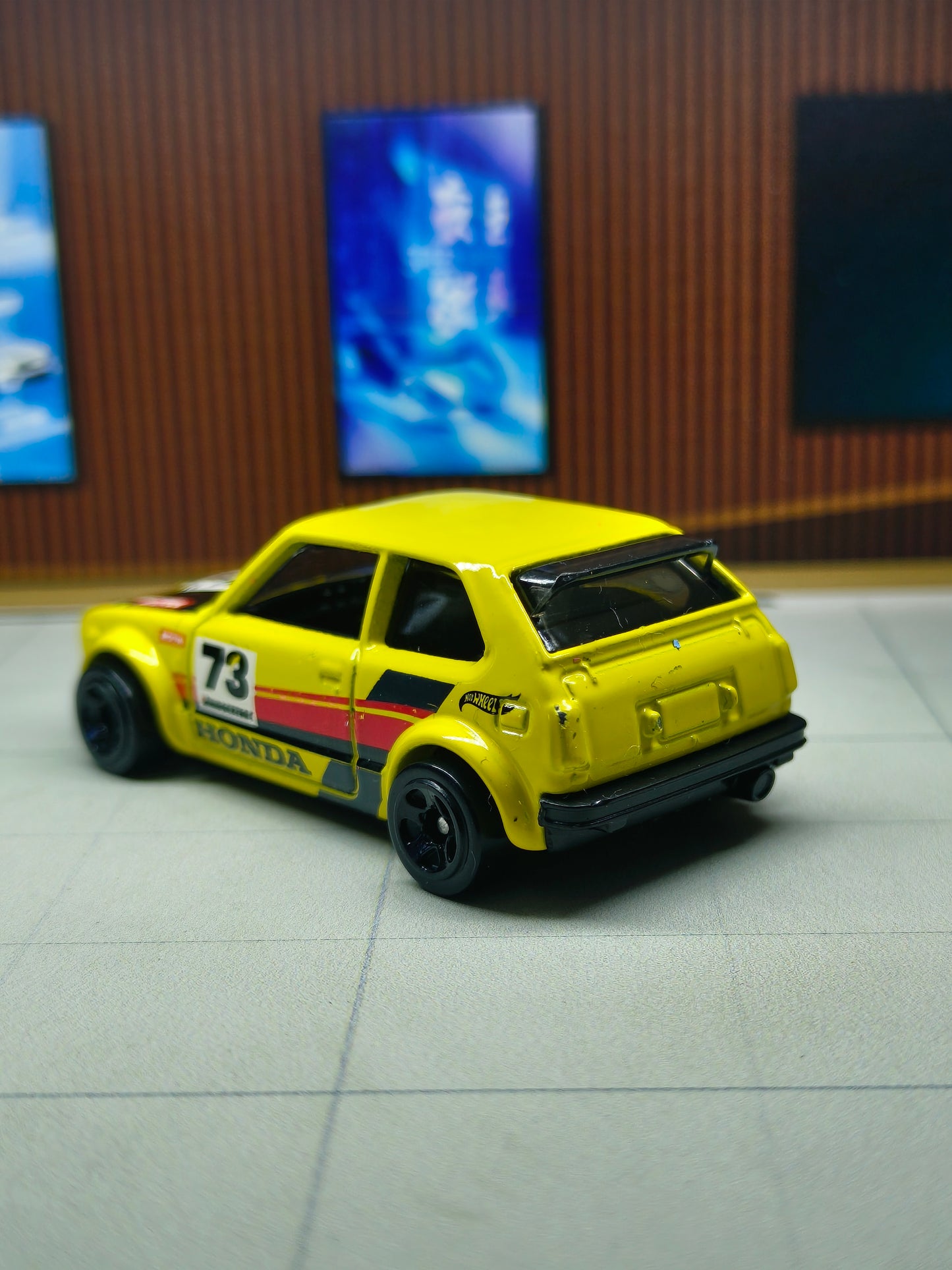 Hot wheels '73 Honda Civic Custom