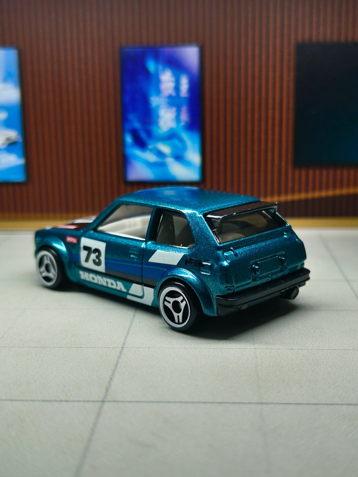 Hot wheels '73 Honda Civic Custom