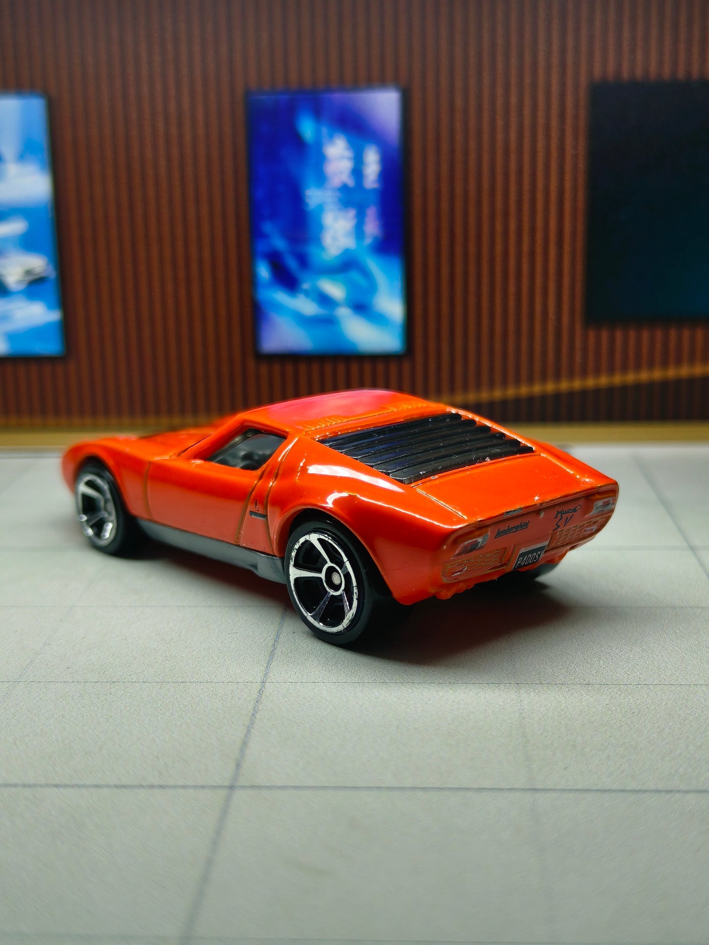 Hot wheels '71 Lamborghini Miura SV