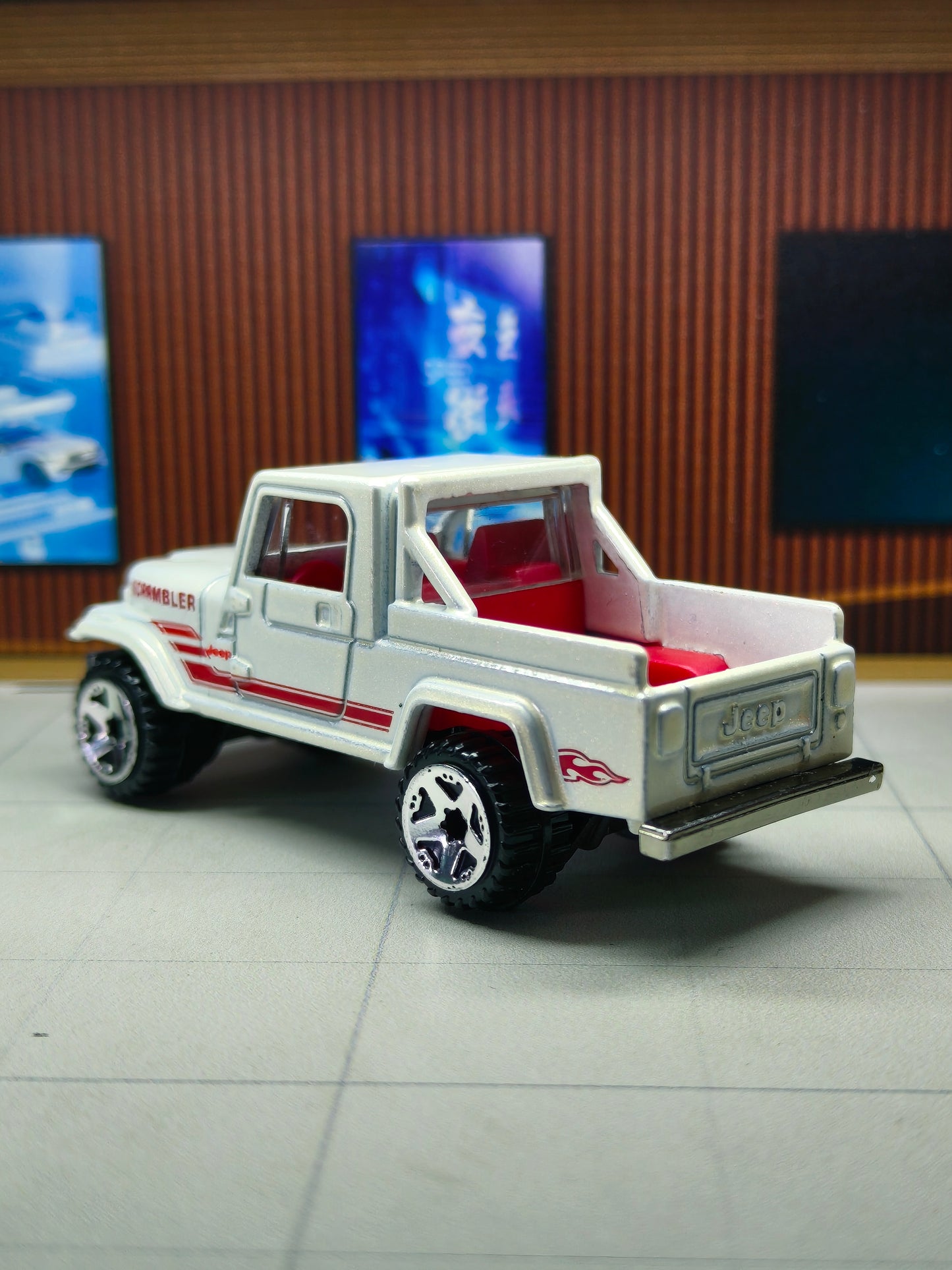 Hot wheels de 2009 Jeep Scrambler