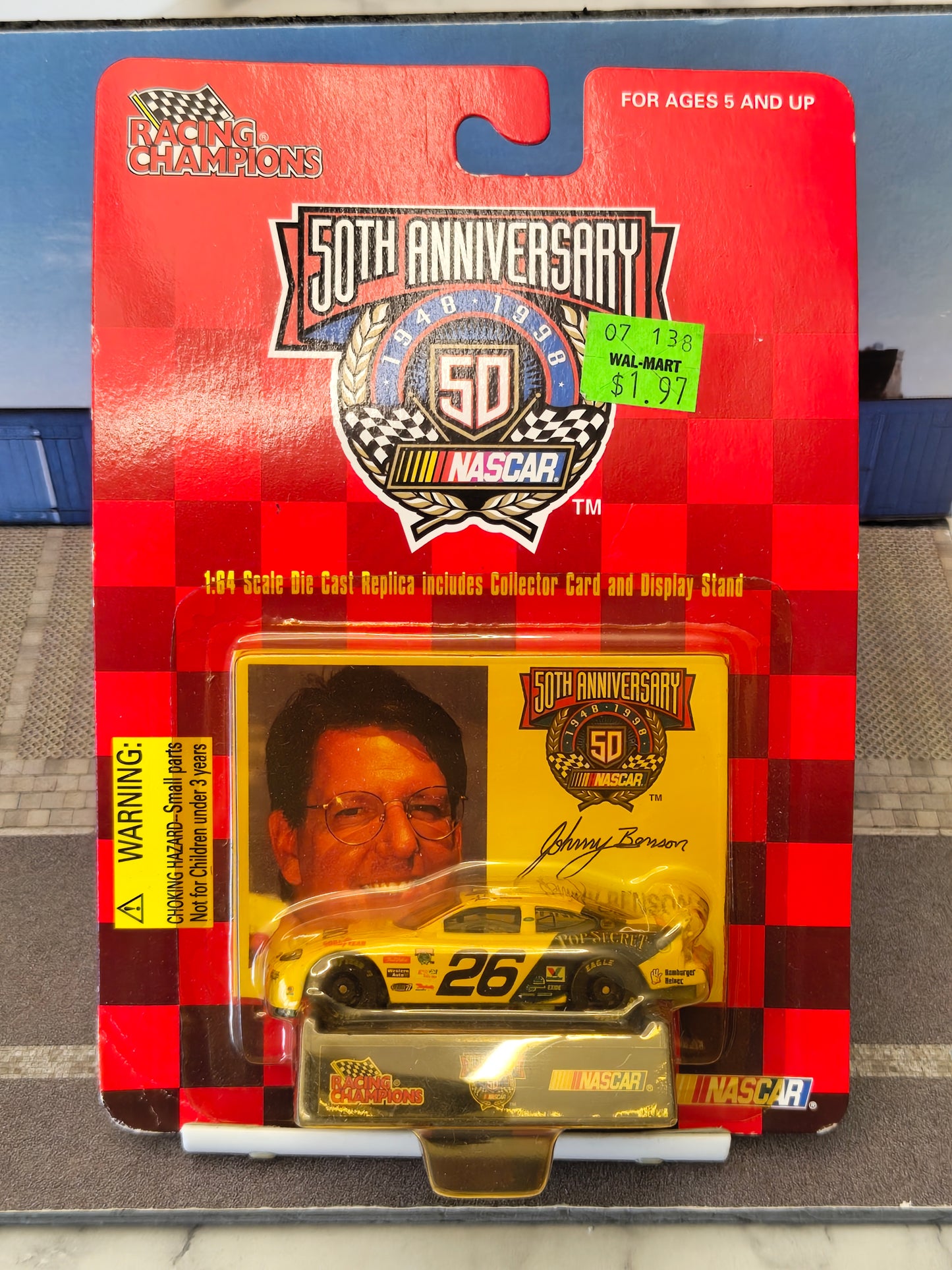 Racing Champions 50TH Anniversary Johnny Benson#26