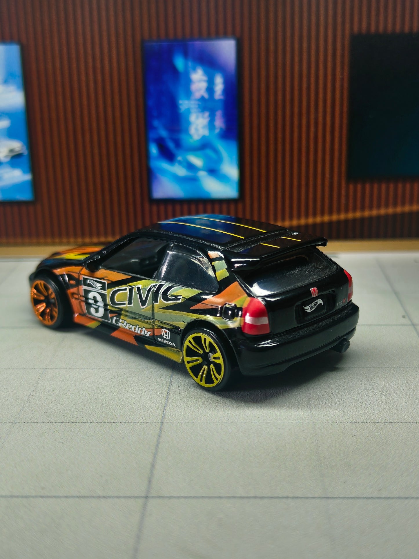 Hot wheels '99 Honda Civic Type R (EK9)