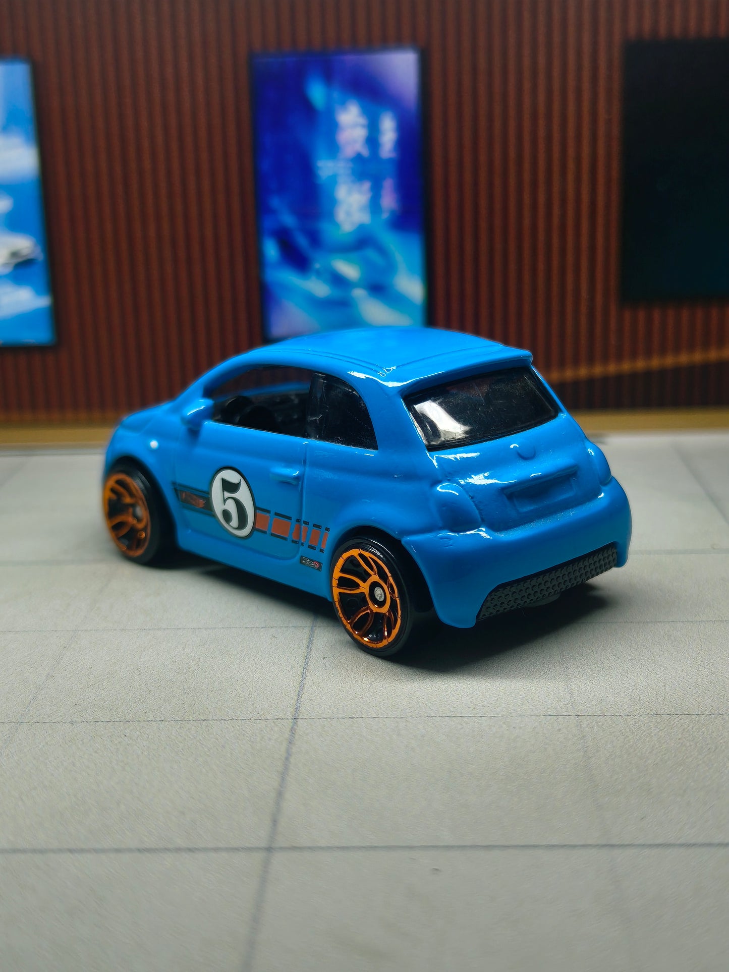 Hot wheels Fiat 500e