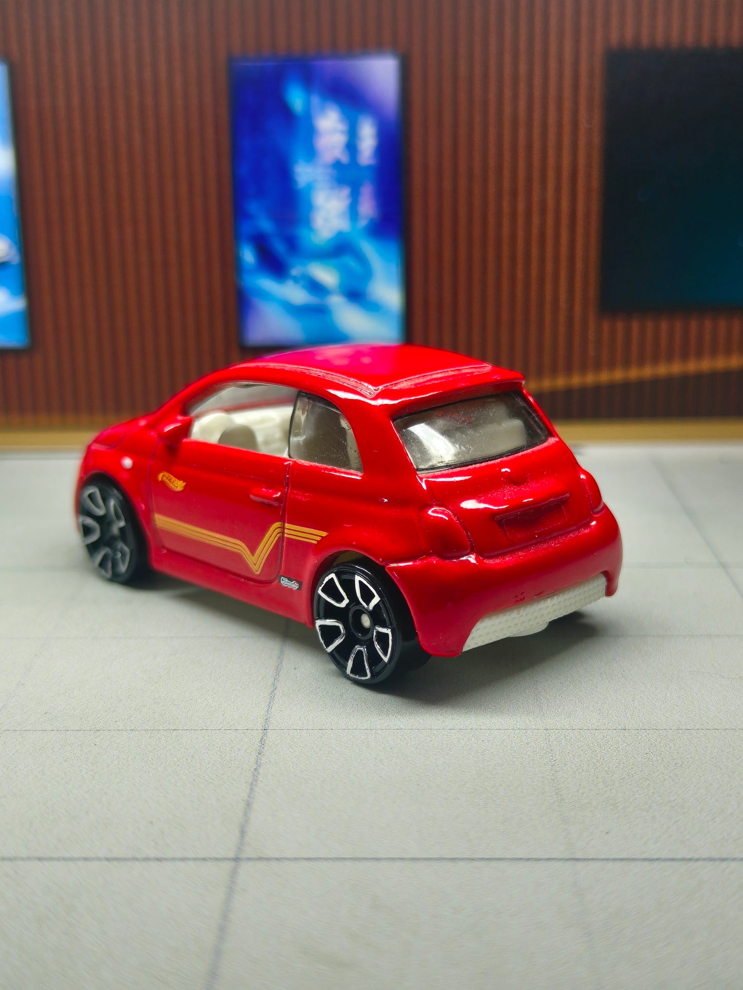 Hot wheels Fiat 500e