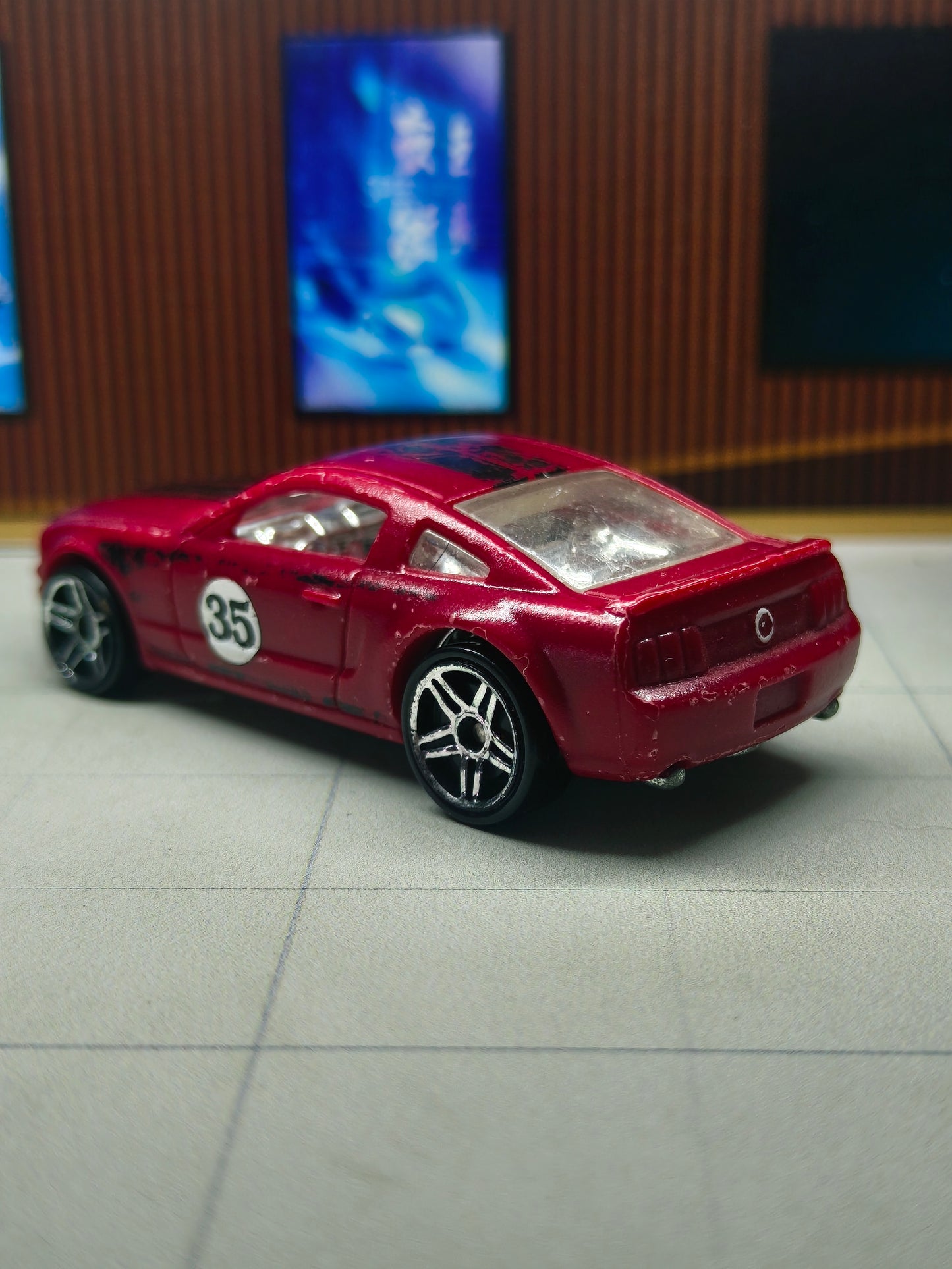 Hot wheels 2005 Ford Mustang GT 2008 Color Shifter