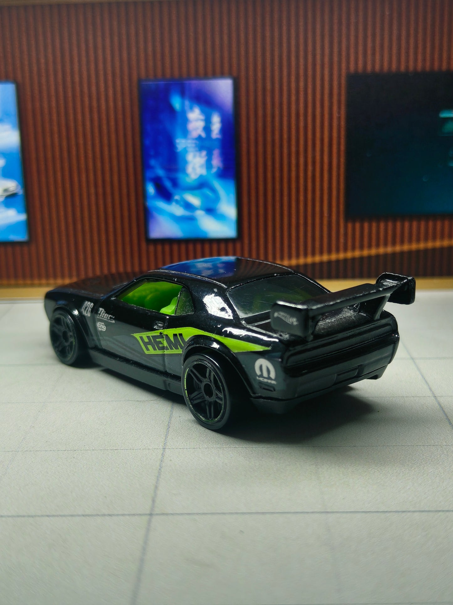 Hot wheels Dodge Challenger Drift Car