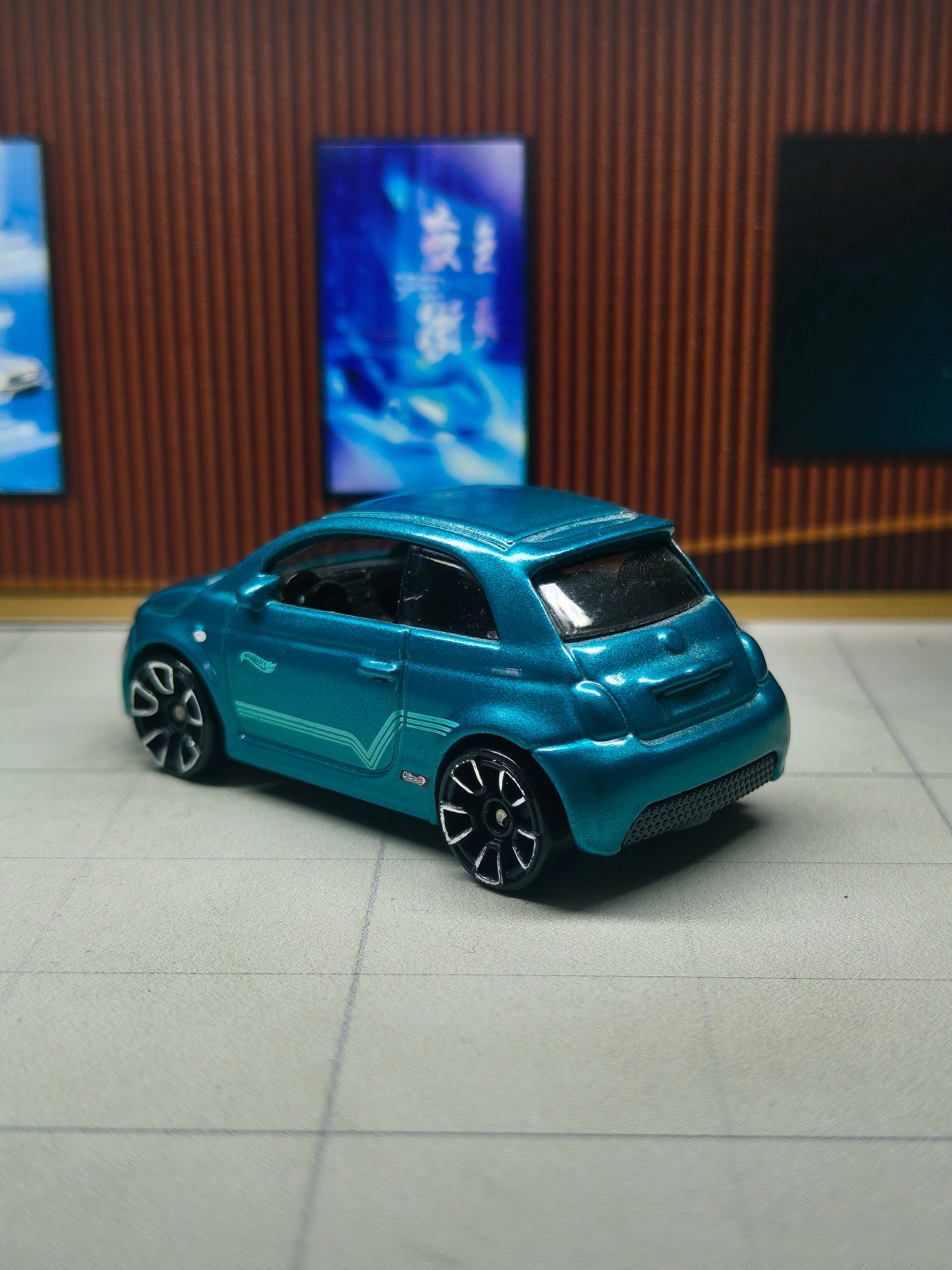 Hot wheels Fiat 500e