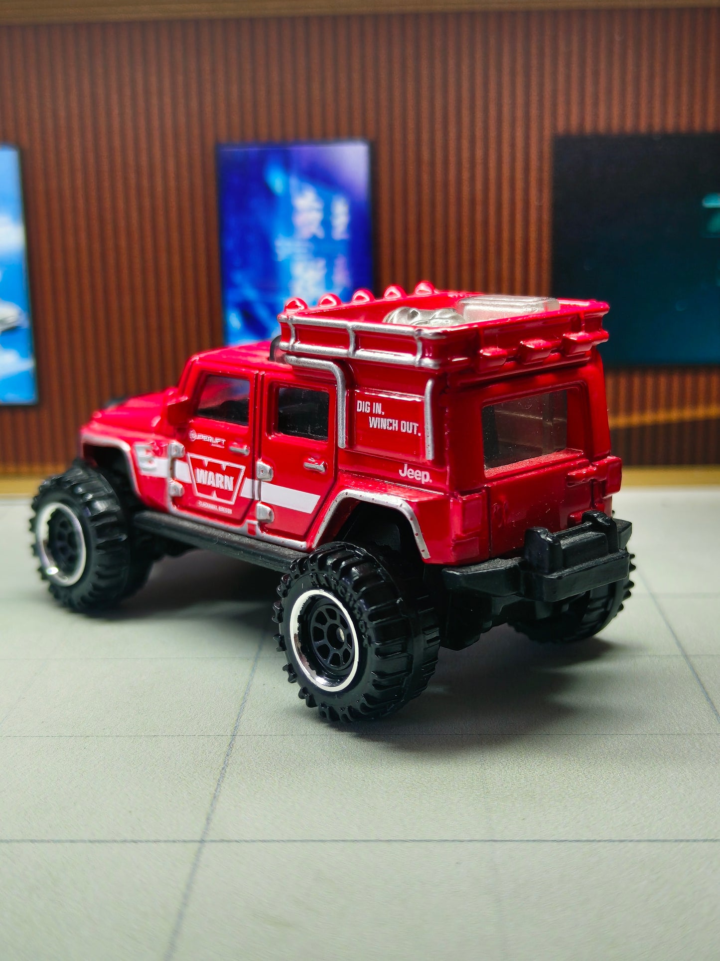 Matchbox Jeep Wrangler Superlift