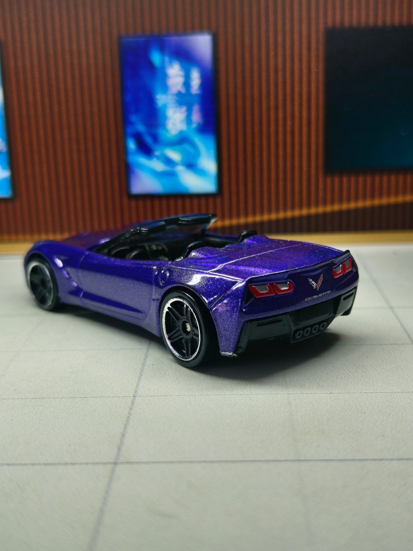 Hot wheels '14 Corvette Stingray