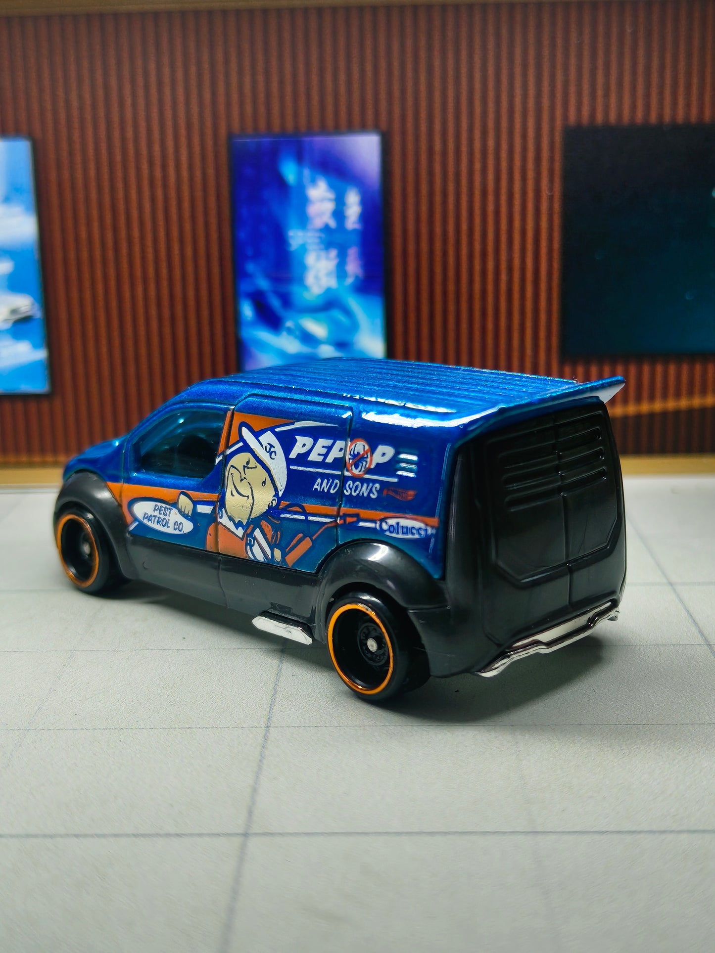 Hot wheels Ford Transit Connect