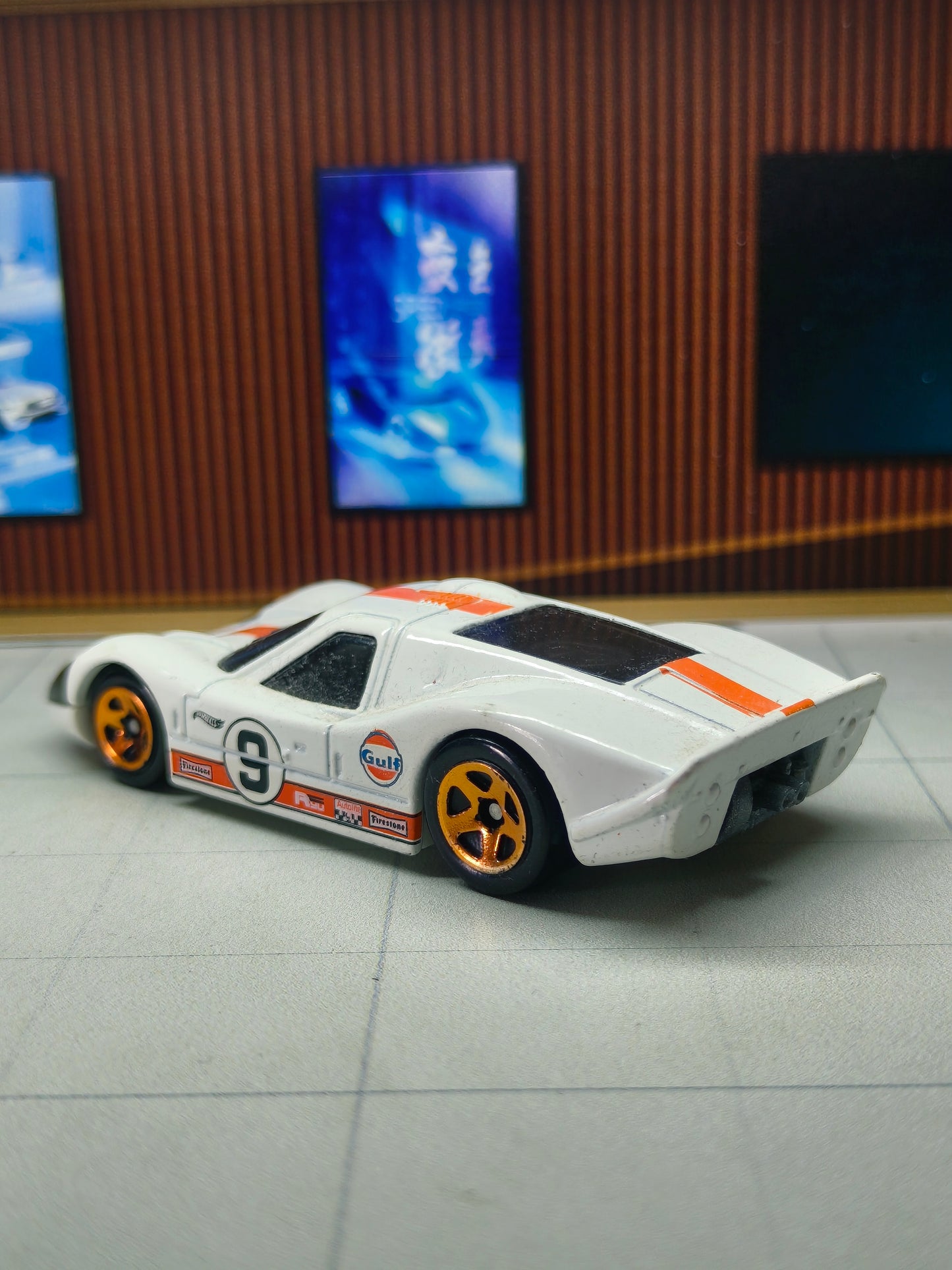 Hot wheels '67 Ford GT 40 Mk IV