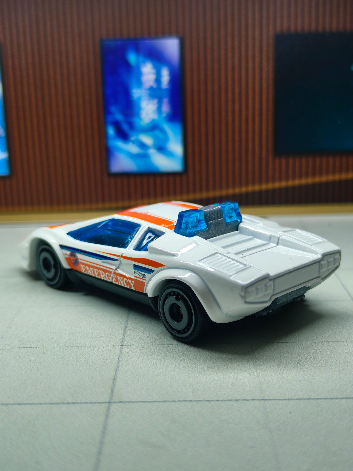 Hot wheels Lamborghini Countach Police Car