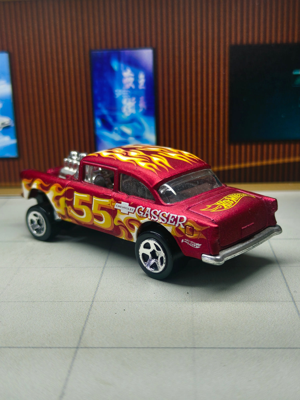 Hot wheels '55 Chevy Bel Air Gasser