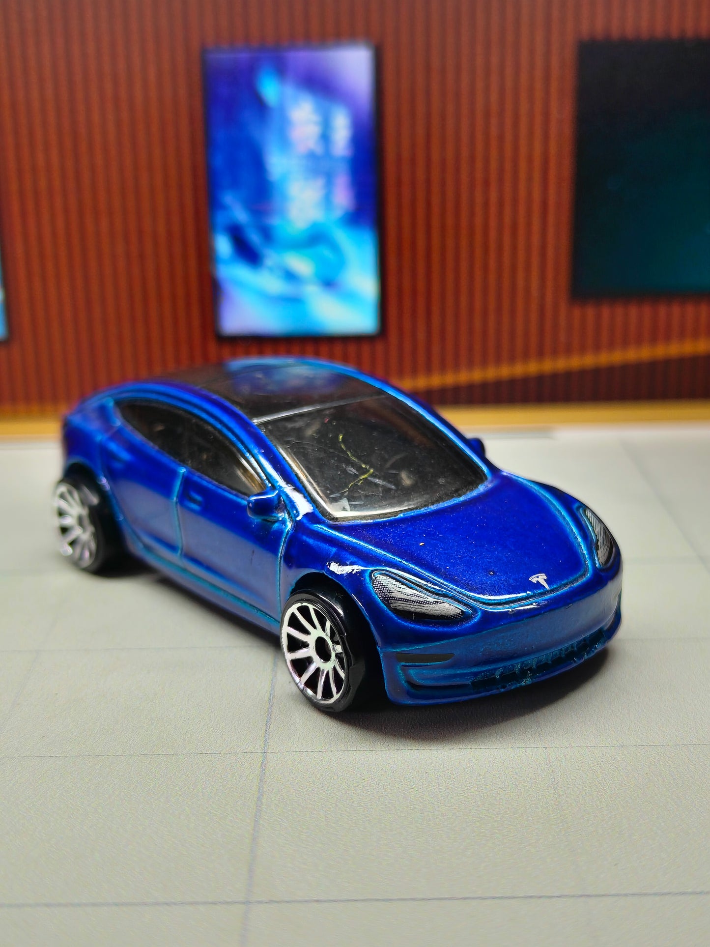Hot wheels Tesla Model 3