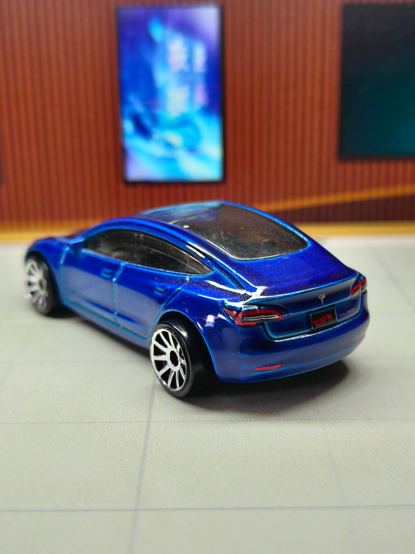 Hot wheels Tesla Model 3