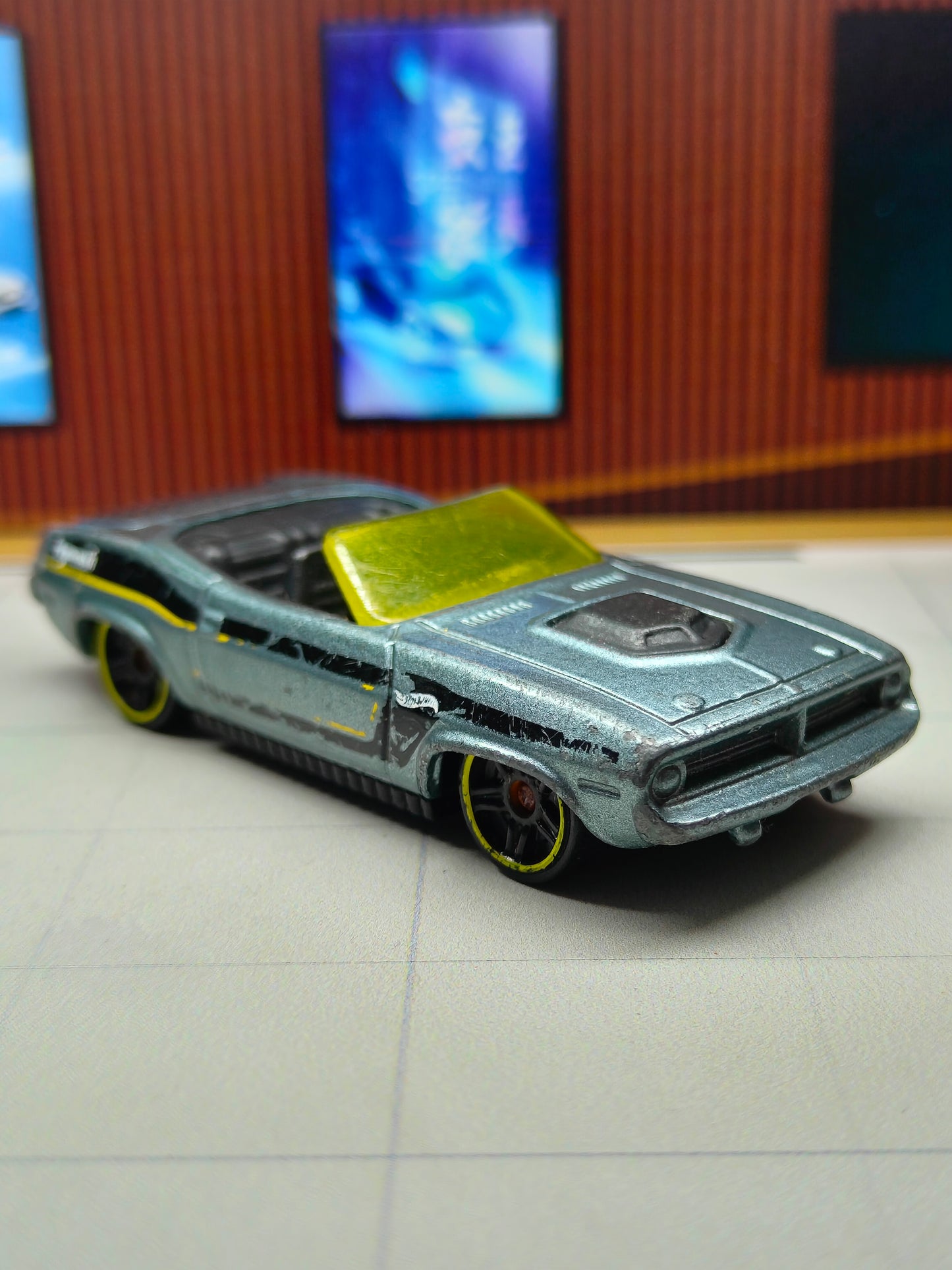 Hot wheels '70 Plymouth Barracuda