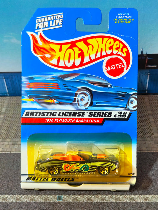 Hot wheels 1970 Plymouth Barracuda
