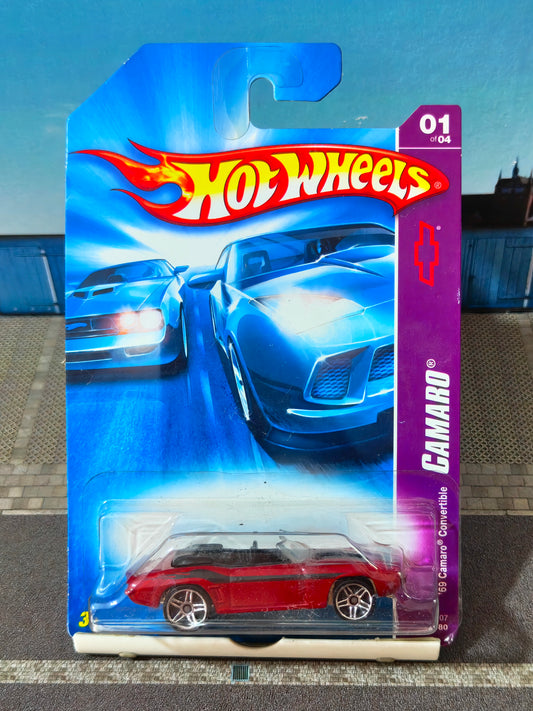 Hot wheels '69 Camaro Convertible