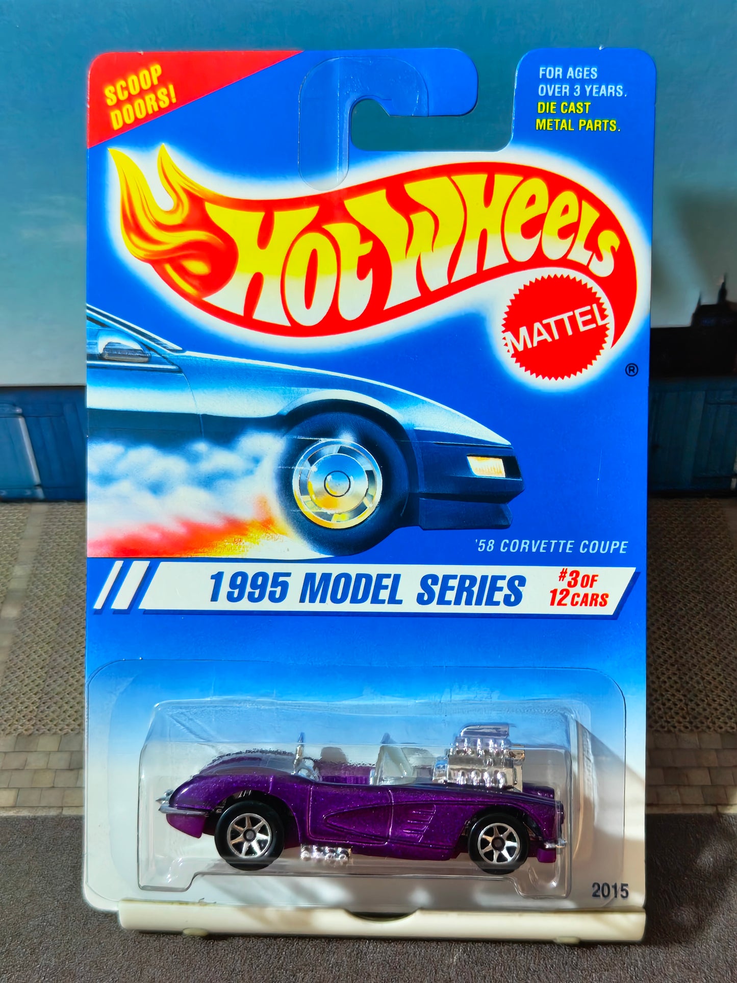 Hot wheels '58 Corvette Coupe