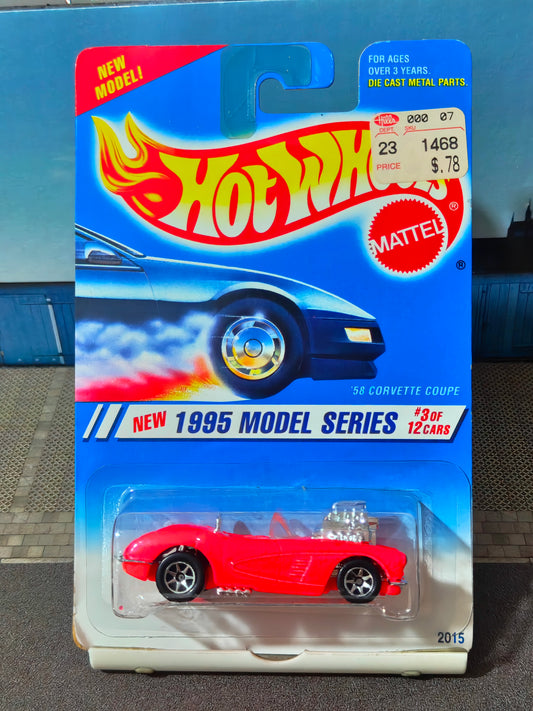 Hot wheels '58 Corvette Coupe