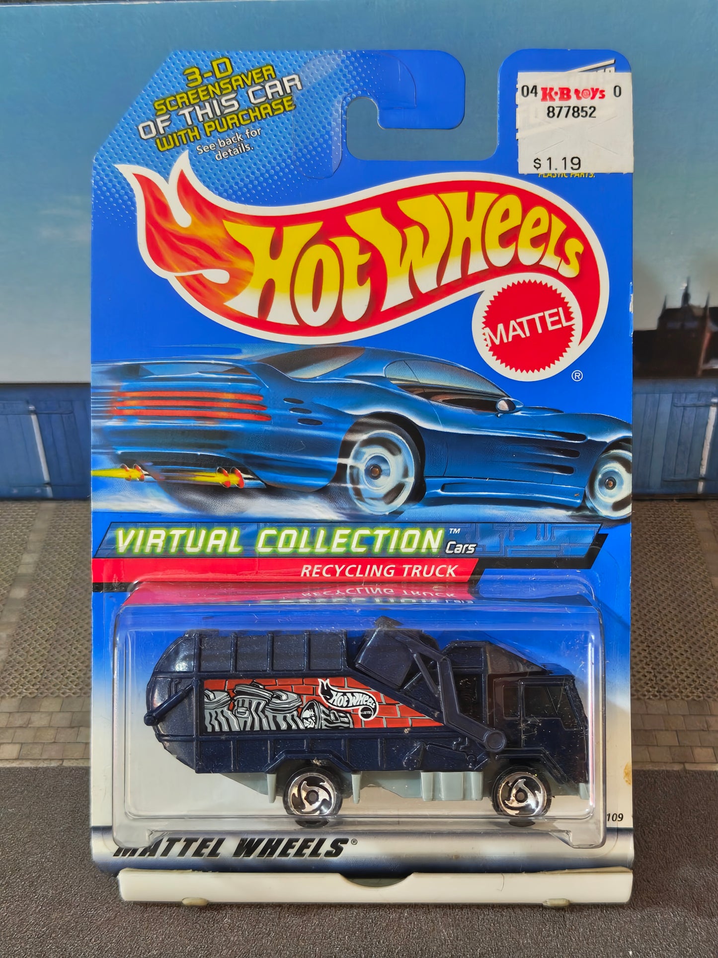 Hot wheels Recycling Truck