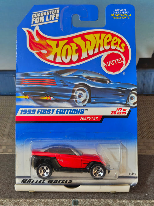 Hot wheels 1999 First Edition Jeepster