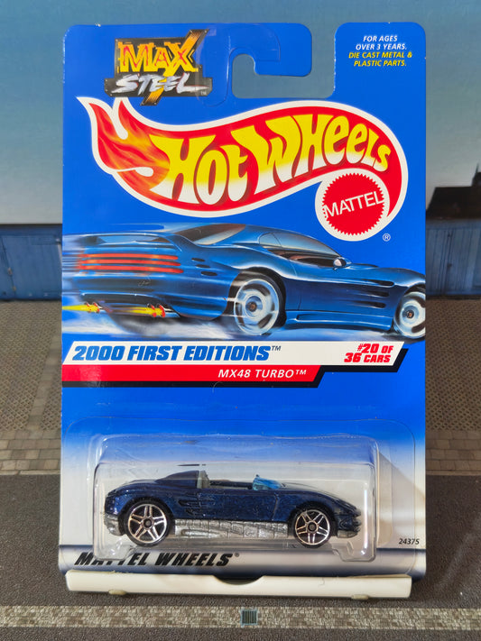 Hot Wheels 2000 First Editions MX48 Turbo