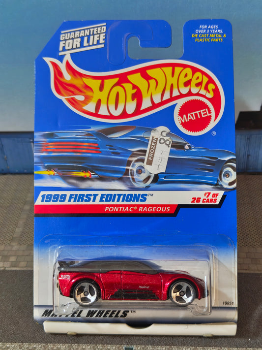 Hot wheels 1999 First Edition Pontiac Rageous