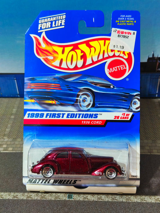 Hot wheels 1999 First Edition 1936 Cord
