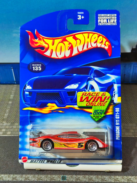 Hot wheels Porsche 911 GT1-98