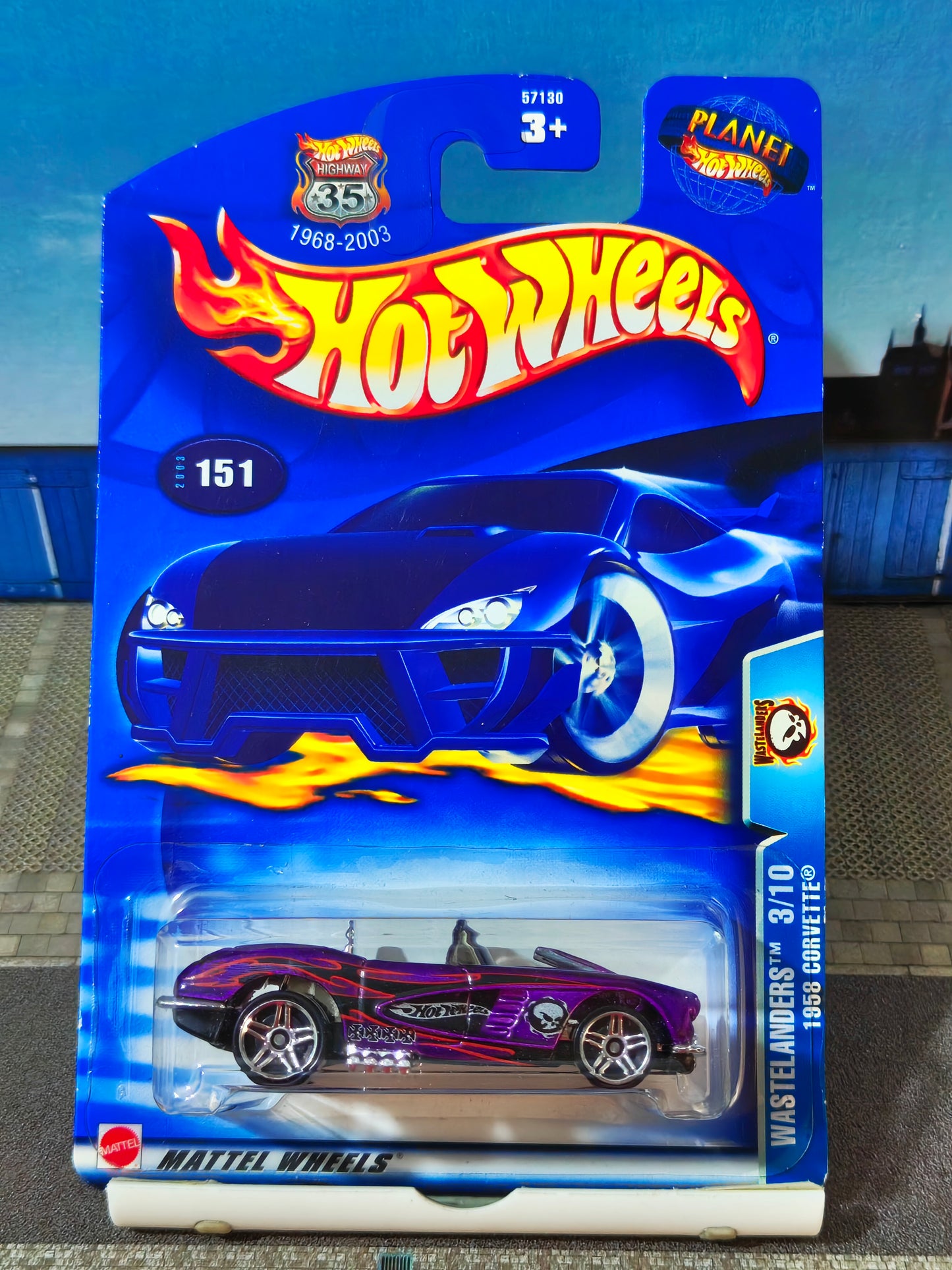 Hot wheels 1958 Corvette