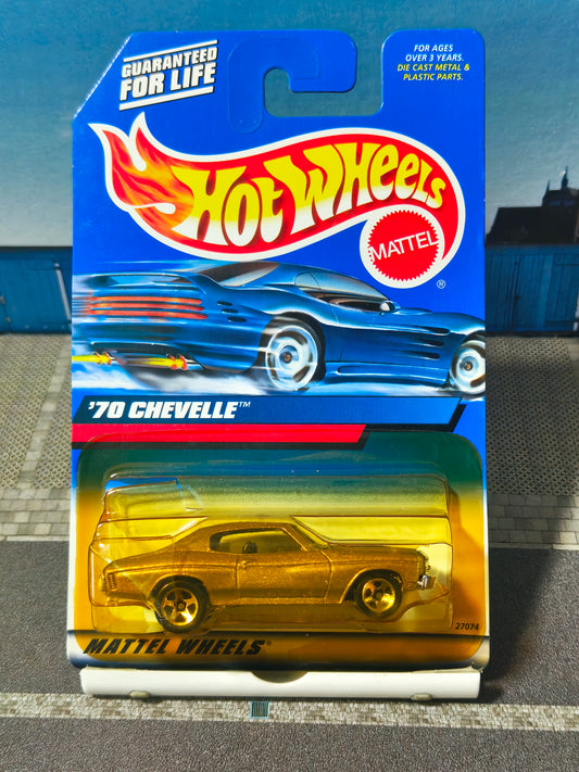 Hot wheels '70 Chevelle (Burbuja rota)