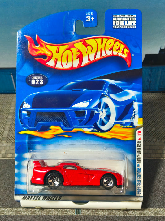 Hot wheels 2001 First Edition Dodge Viper GTS-R