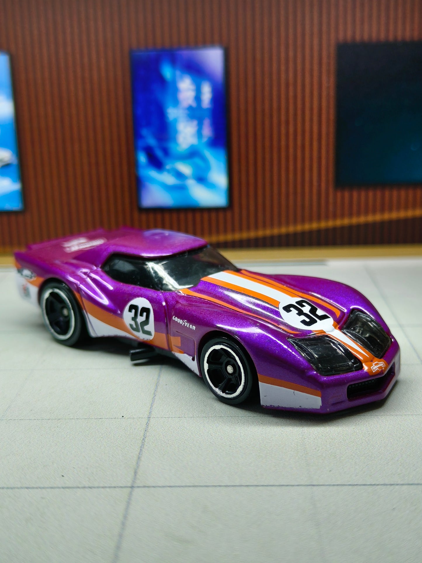 Hot wheels '76 Greenwood Corvette