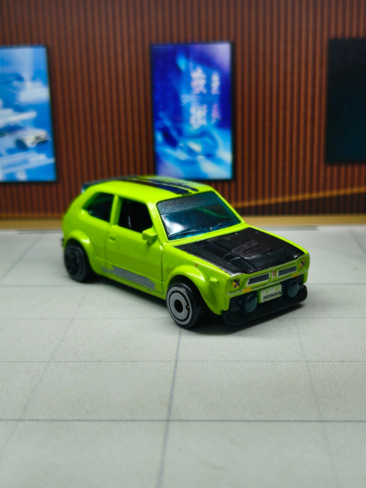 Hot wheels '73 Honda Civic Custom