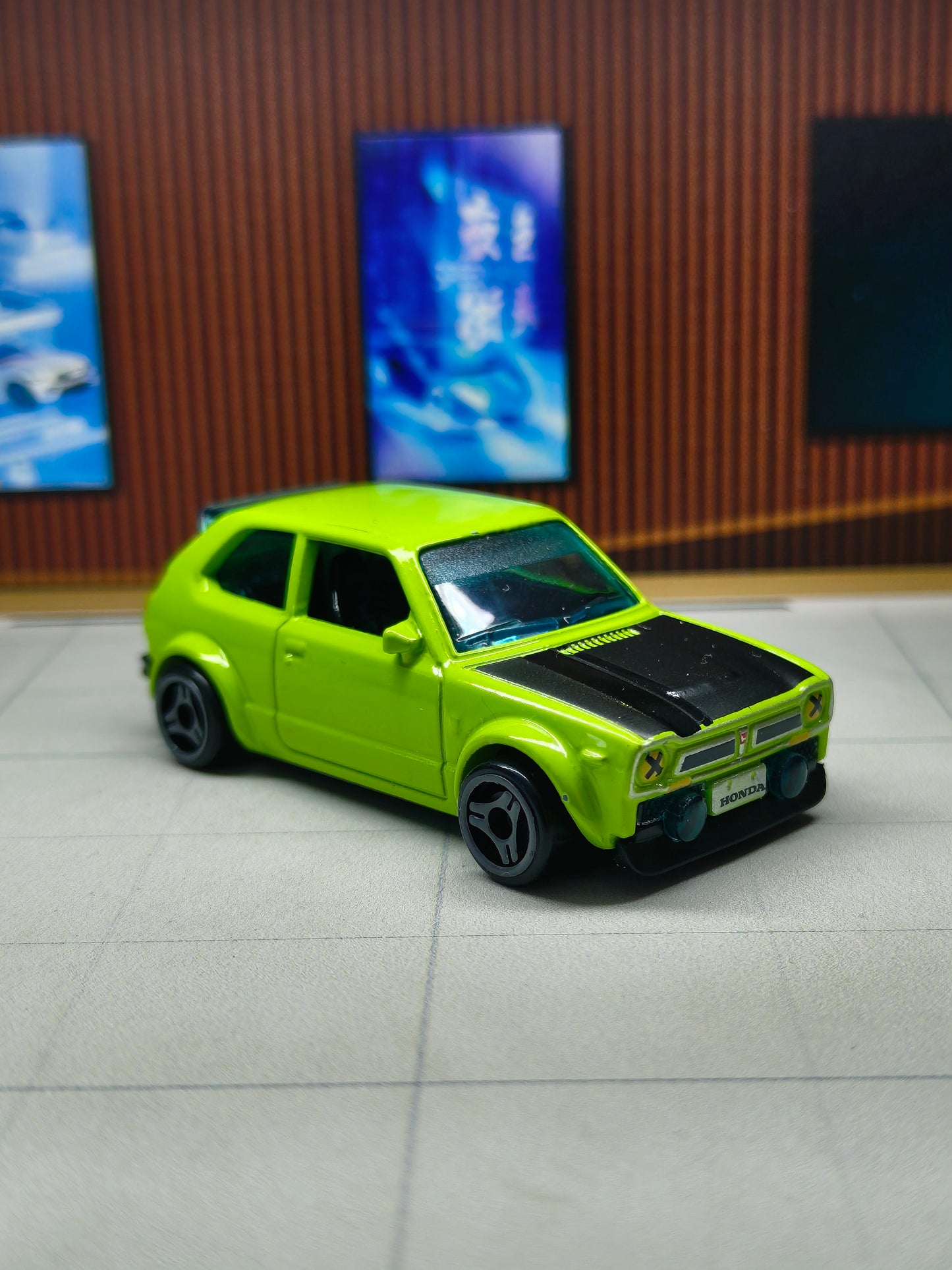 Hot wheels '73 Honda Civic Custom