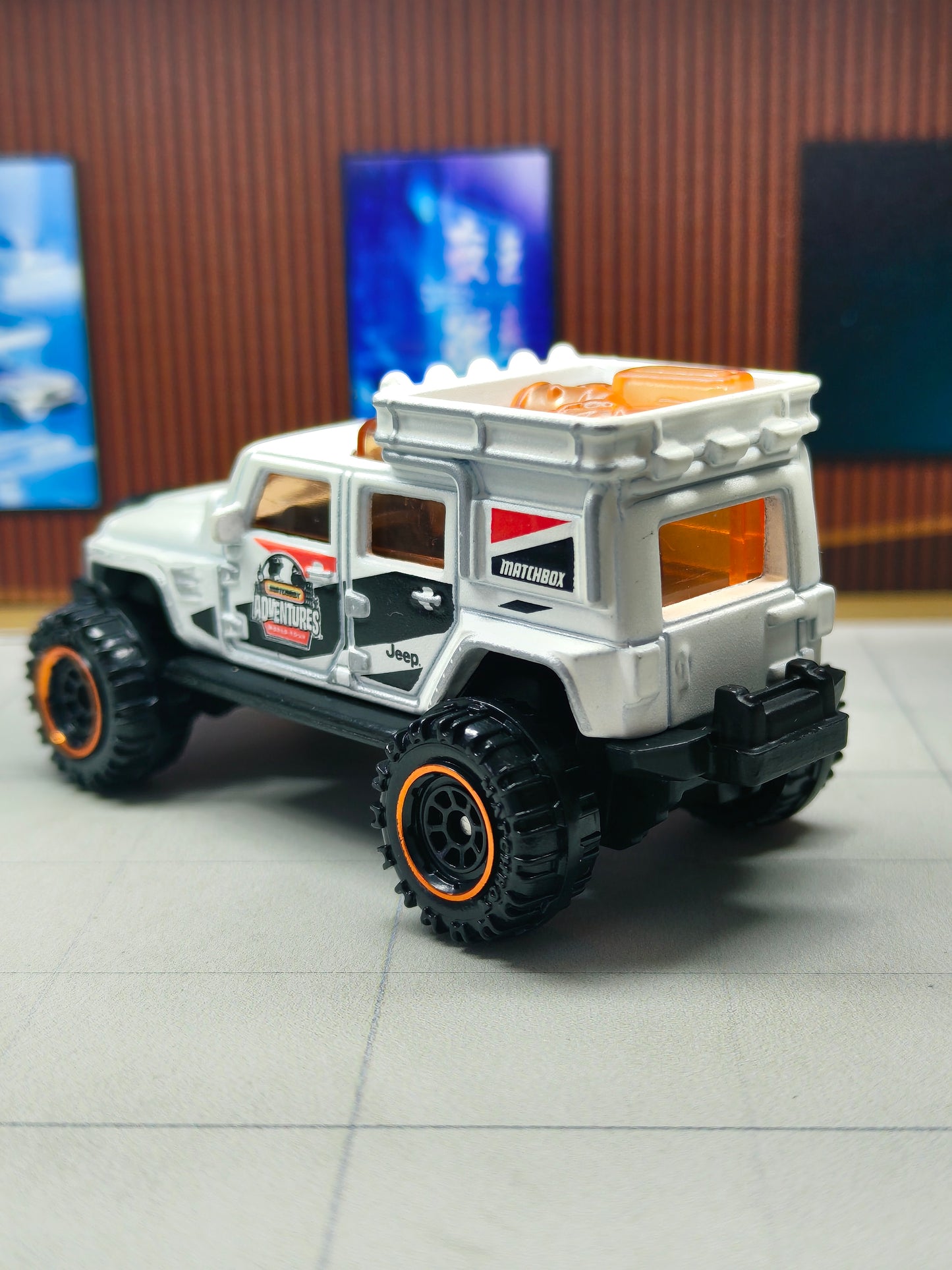 Matchbox Jeep Wrangler Superlift