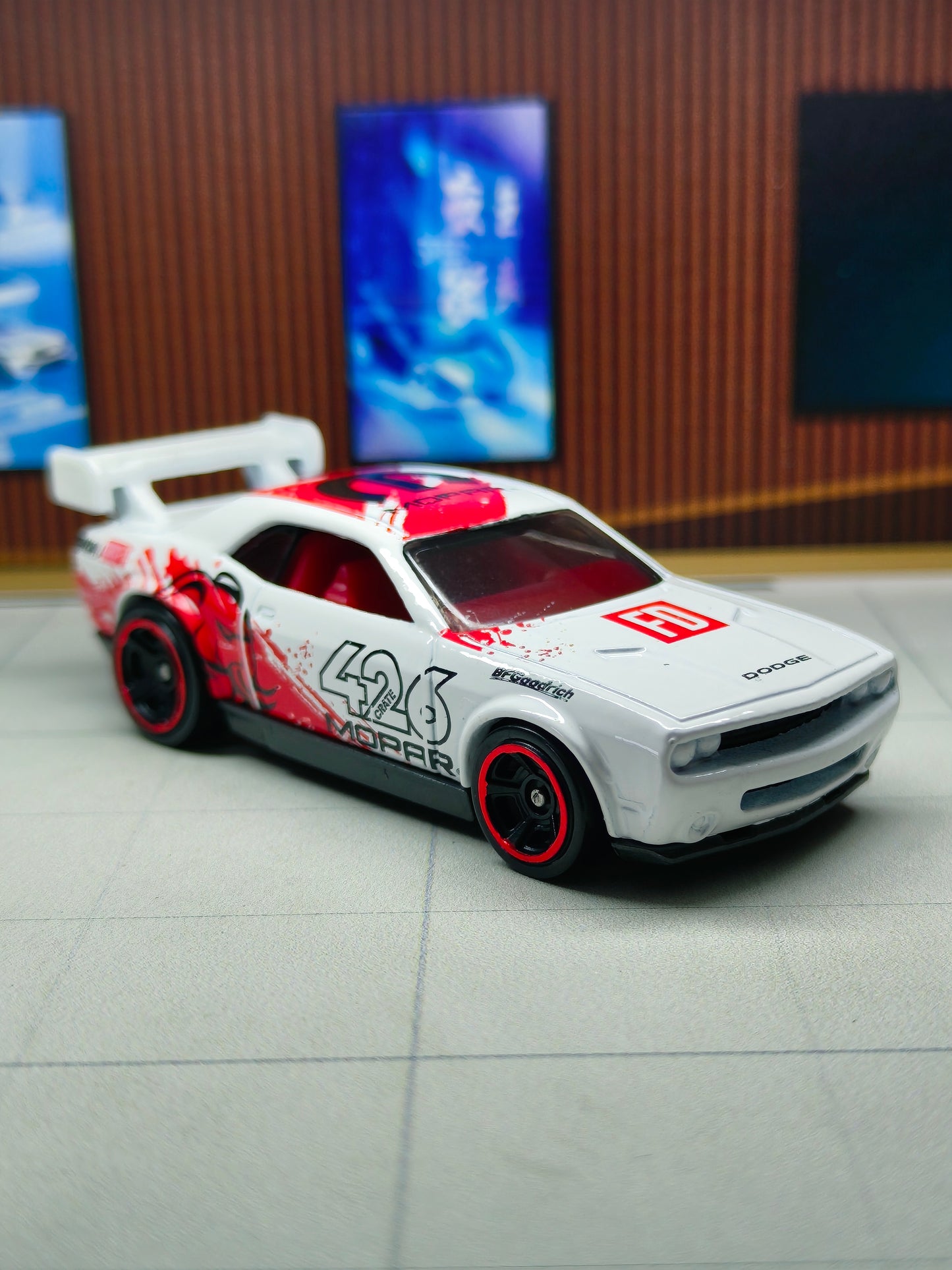 Hot wheels Dodge Challenger Drift Car
