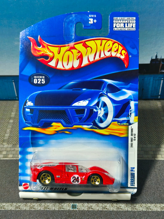 Hot wheels 2002 First Edition Ferrari P4