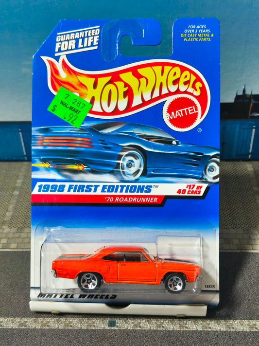 Hot wheels 1998 First Edition '70 Roadrunner