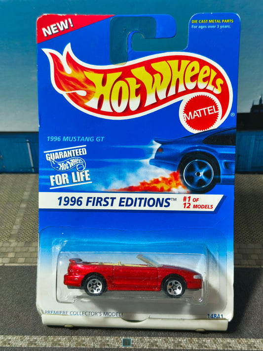 Hot wheels 1996 First Edition 1996 Mustang GT