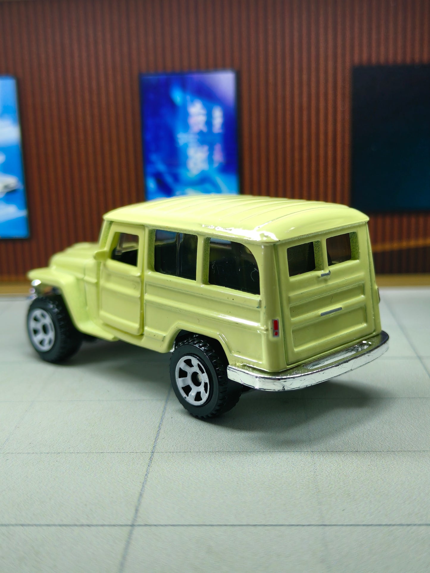 Matchbox 1962 Willys Jeep Wagon (Moving Parts)