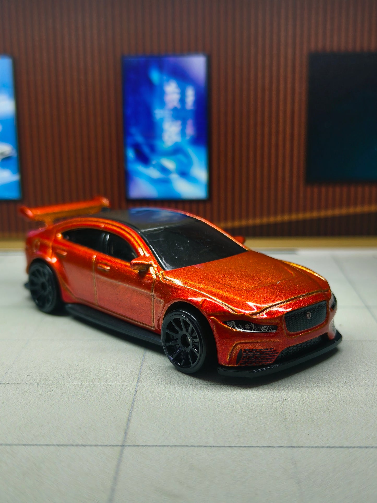Hot wheels Jaguar XE SV Project 8