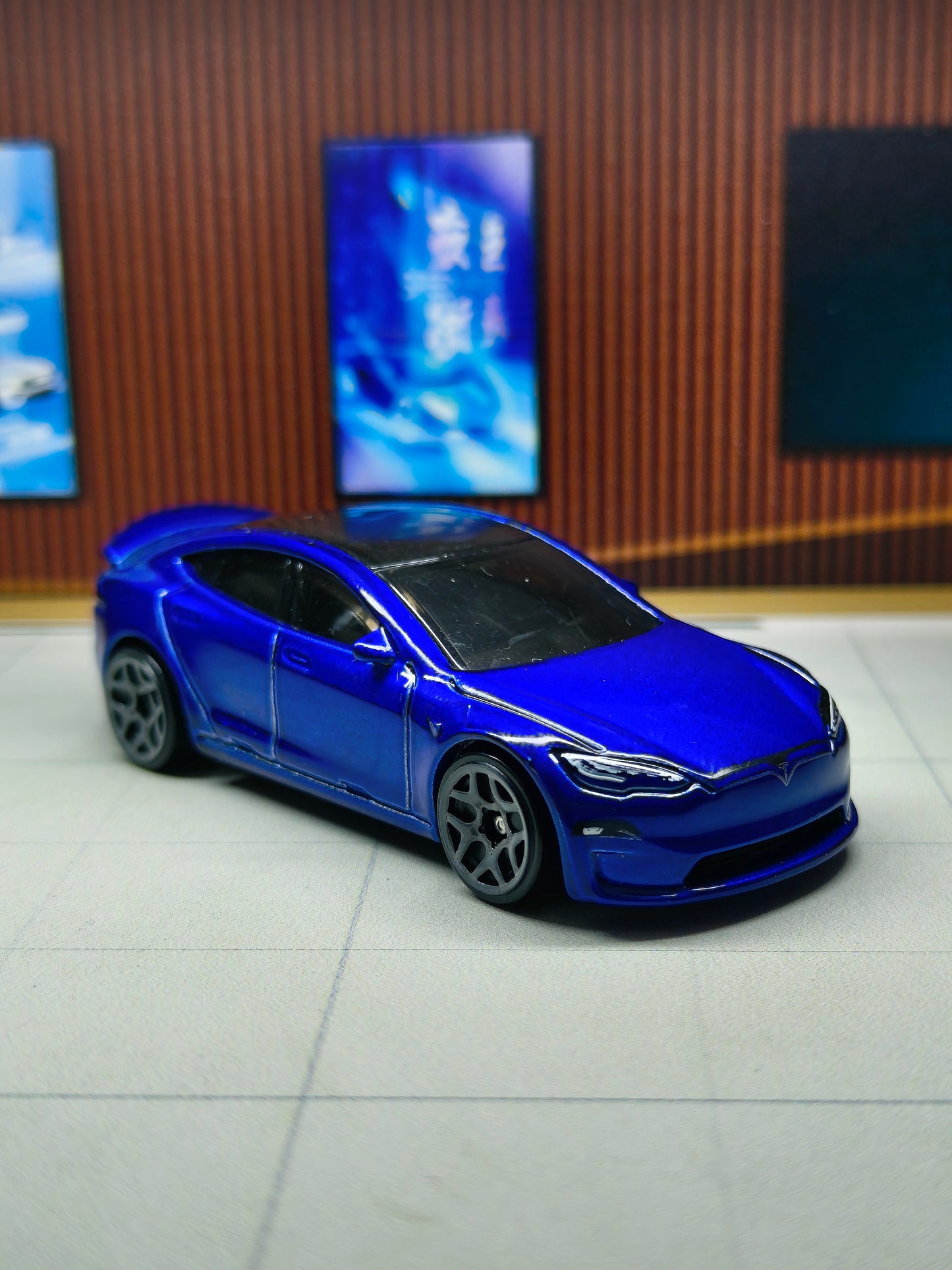 Hot wheels Tesla Model S Plaid