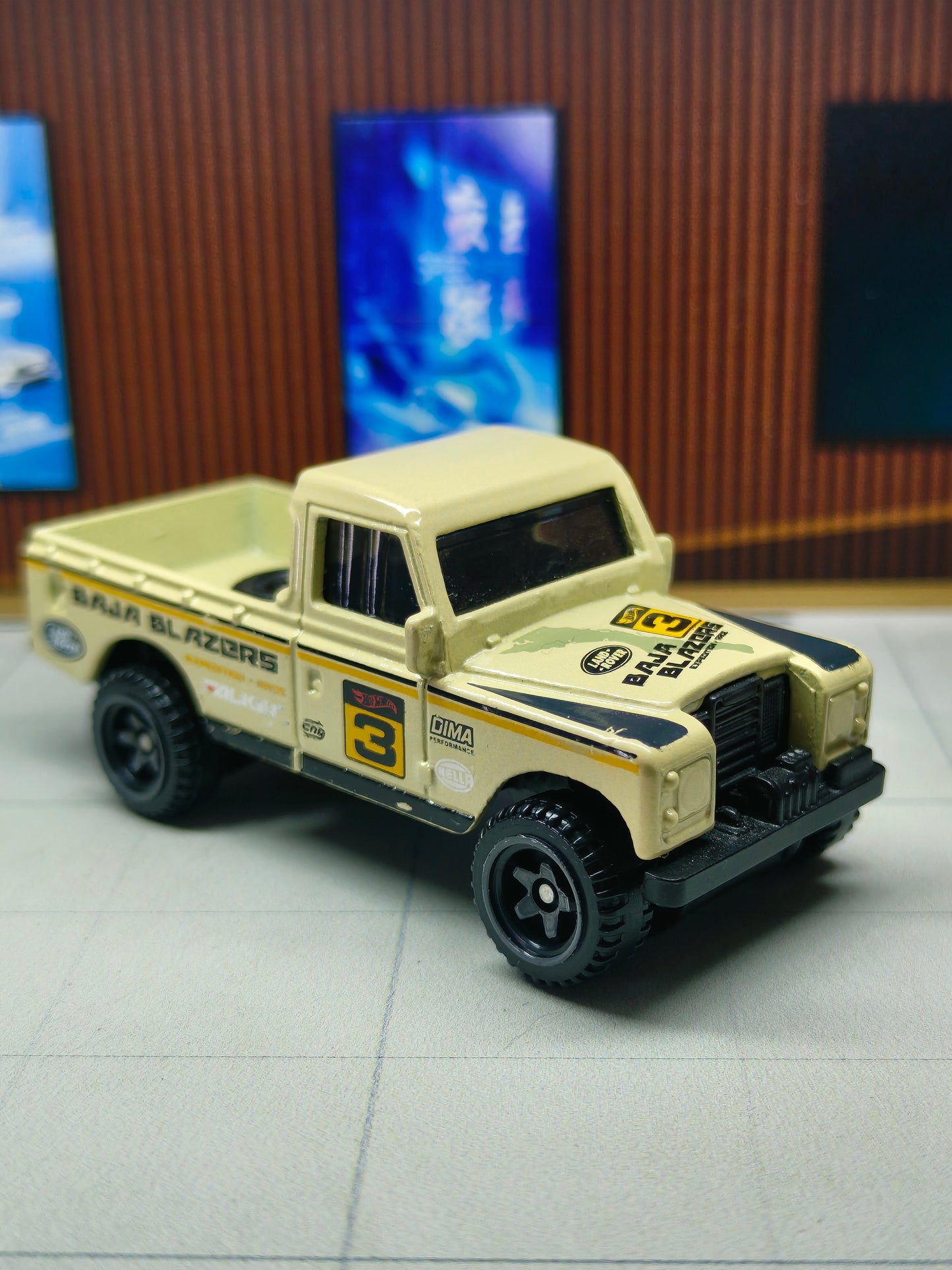 Hot wheels Land Rover Series III Pickup
