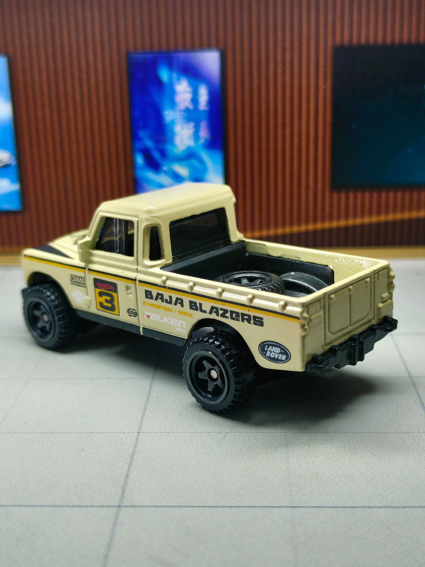 Hot wheels Land Rover Series III Pickup