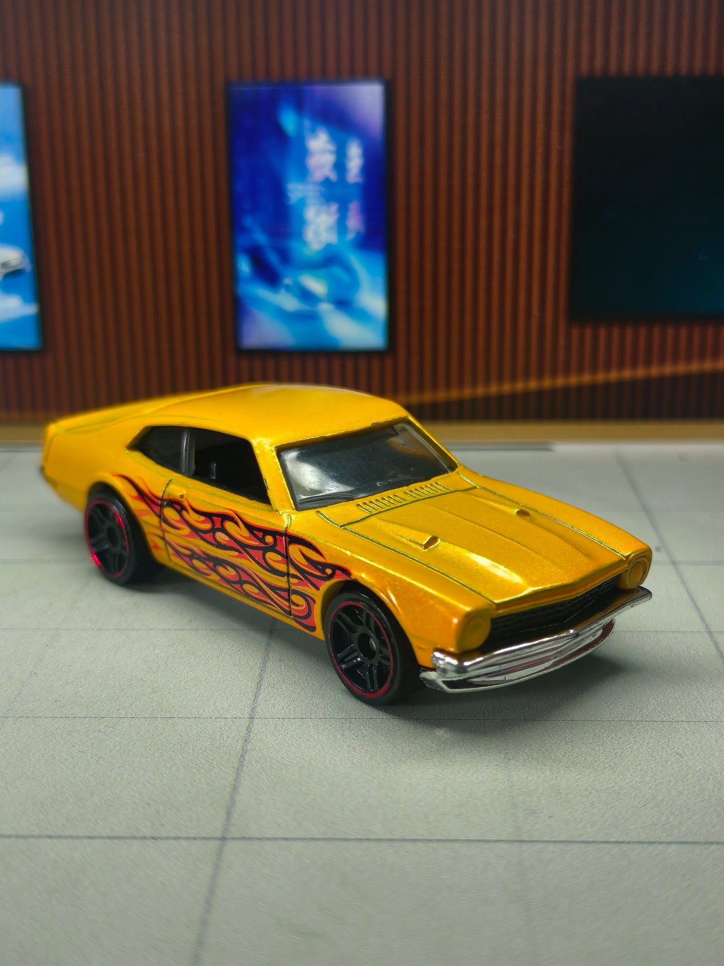 Hot wheels '71 Maverick Grabber